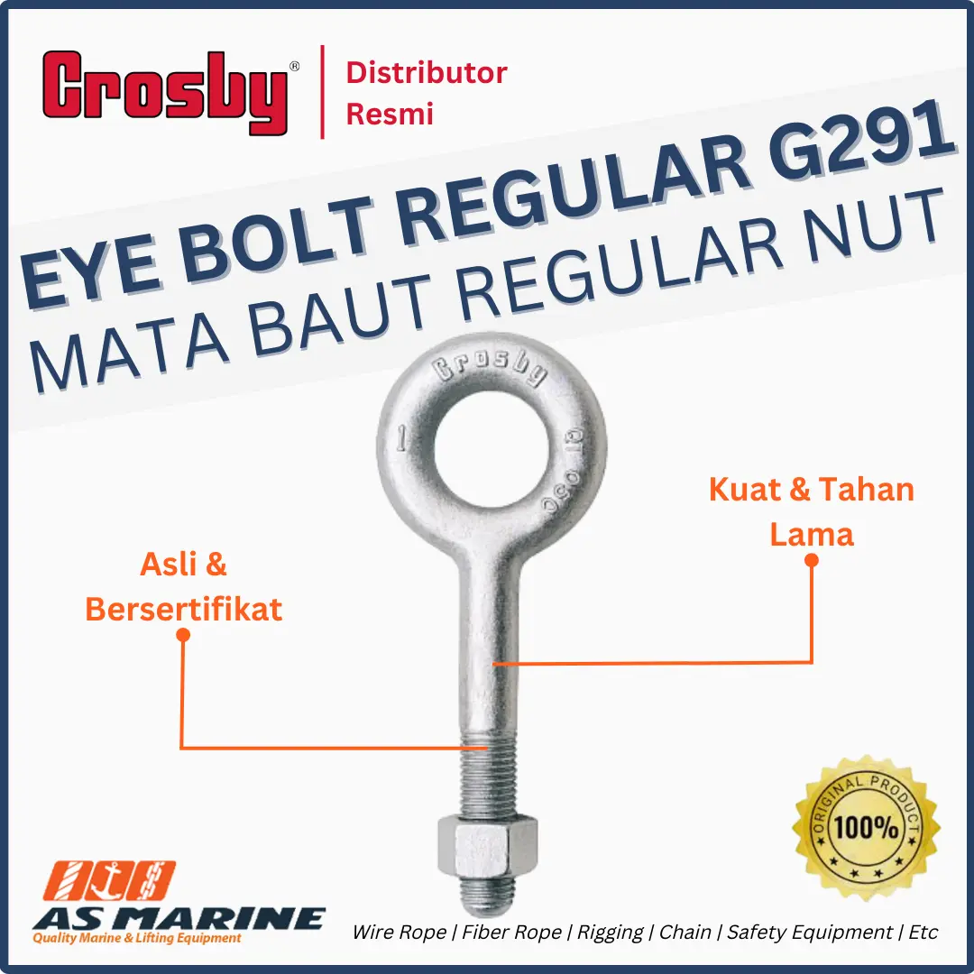 eye bolt regular crosby g291